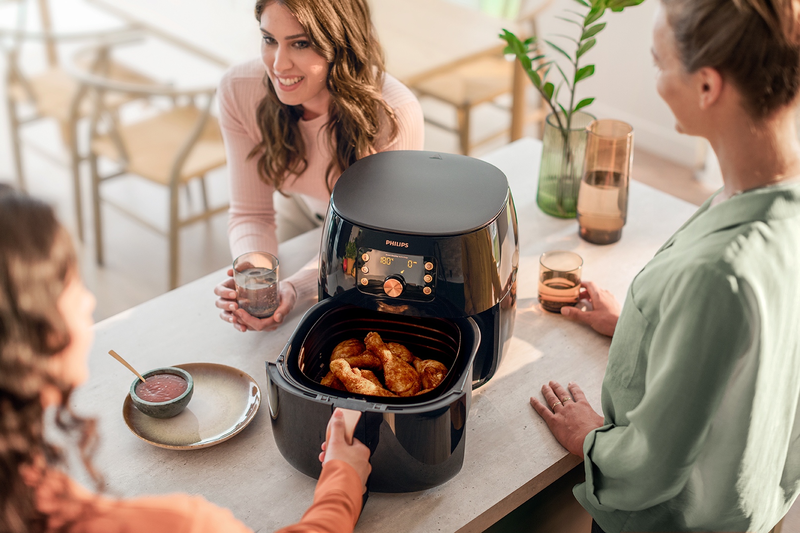 Philips Airfryer XXL! Olaj hozzáadása nélkül, extra egészséges falatok a Philips standján!